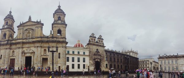 Take a stroll through Bogota’s main Plaza Bolivar! by Erin Colton-Enberg
