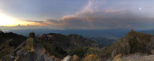 View North toward the Caribbean Sea from Volcán Barú by Megan Thompson