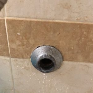 Scene of the Shower Handle Crime by Dale Hanstad