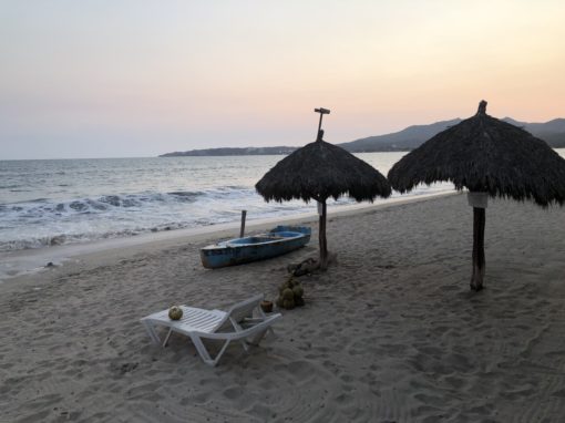 Beach in Bucerias by Dale Hanstad (2021)