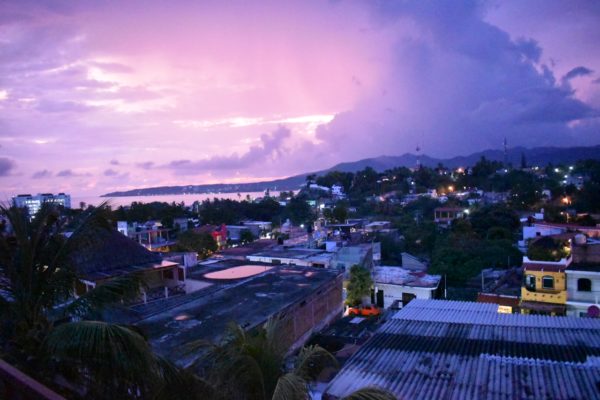 Bucerias in the Evening from My Balcony; Source: Dale Hanstad, 2019