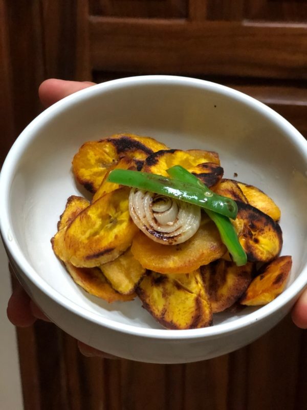 Provecho! Home Made Platano Dish by Dale Hanstad