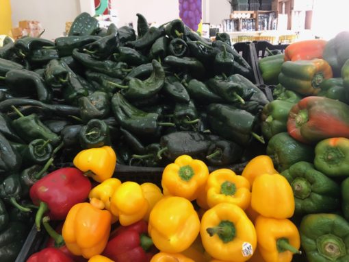 Veggies at a Mexican Market by Dale Hanstad