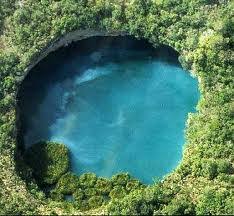 Cenote Azul (image source unknown)