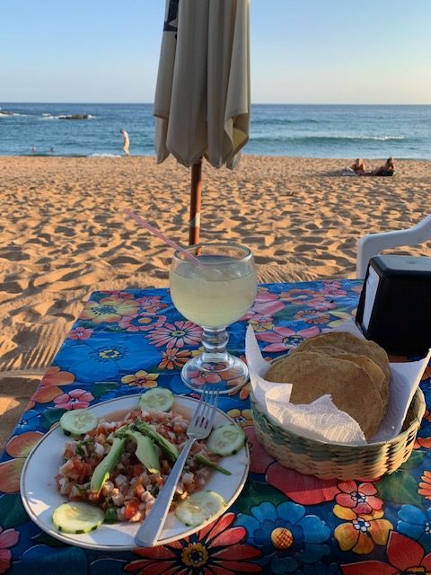 Savory ceviche Photo by Gwen Hyatt