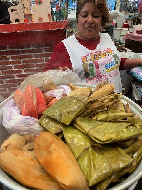 WOW – take your pick of one of those tasty tamales. by Gwen Hyatt