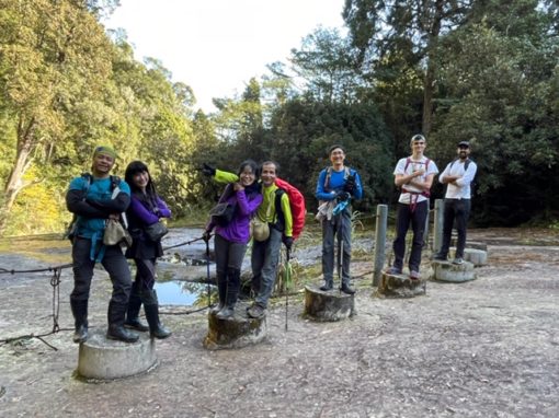 My extremely welcoming Taiwanese hiking family – photo by Stacy Tsu