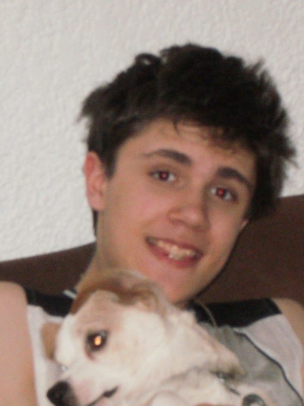 My Son & His Corgi Dog at Home! By Cheri Majors
