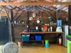 My kitchen in Mazunte, Oaxaca photo by Gwen Hytatt